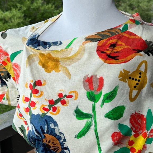 Vivienne Westwood Hebo Top, Folklore Flower - Picture 9 of 12